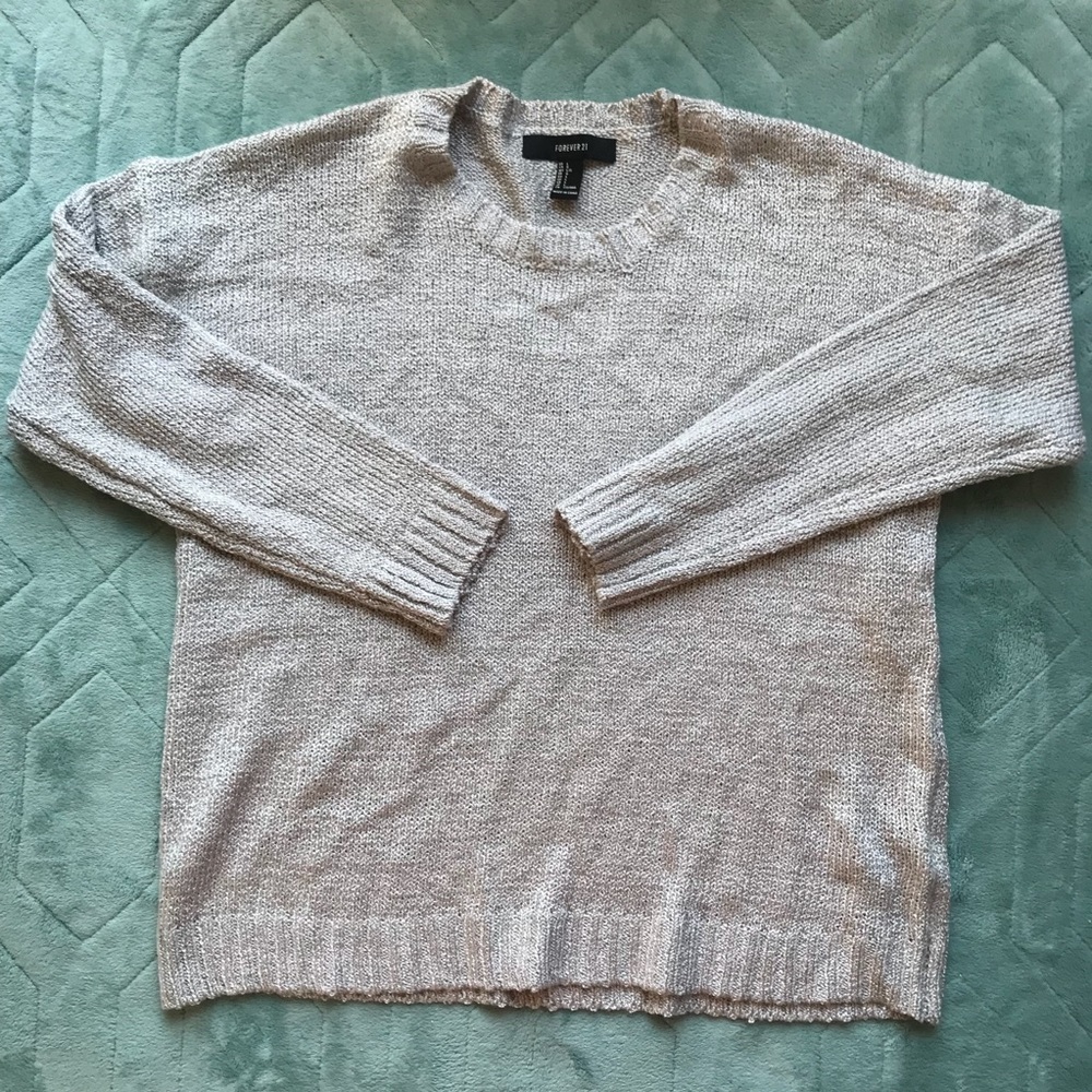Knit Crew Neck Sweater
